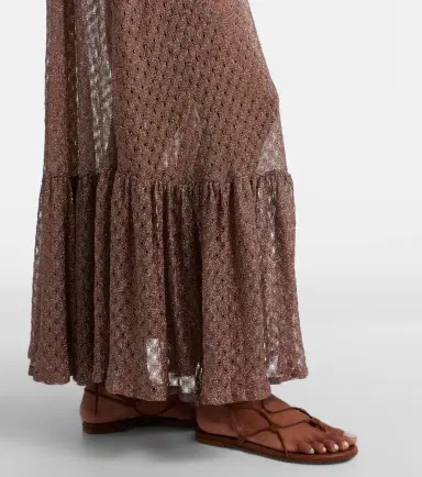 Missoni Open-knit lamé maxi dress | Thumbnail 2