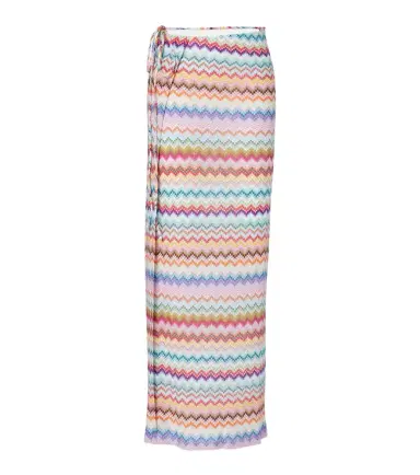 Missoni Zigzag lamé wrap skirt | Thumbnail 1 Missoni Zigzag lamé wrap skirt | Thumbnail 1