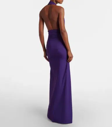 Christopher Esber Halterneck open-back maxi dress | Thumbnail 3