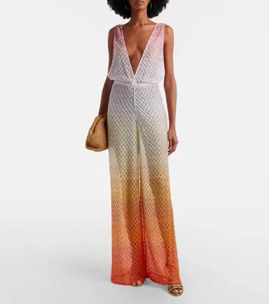 Missoni Open-knit lamé jumpsuit | Thumbnail 3