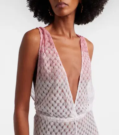 Missoni Open-knit lamé jumpsuit | Thumbnail 5
