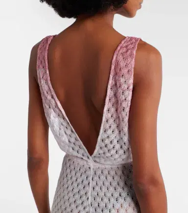 Missoni Open-knit lamé jumpsuit | Thumbnail 6