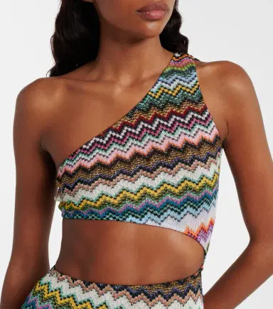 Missoni Zigzag lamé beach cover-up | Thumbnail 4