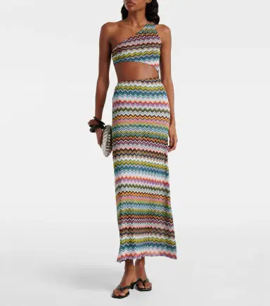 Missoni Zigzag lamé beach cover-up | Thumbnail 5