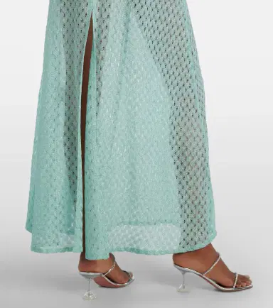 Missoni Open-knit lamé maxi dress | Thumbnail 2