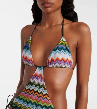 Missoni Zigzag swimsuit | Thumbnail 2 Missoni Zigzag swimsuit | Thumbnail 2