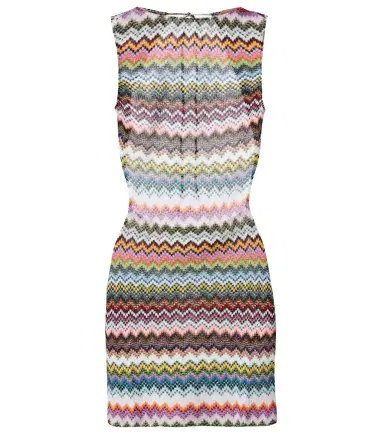 Missoni Zigzag open-back lamé minidress | Thumbnail 1