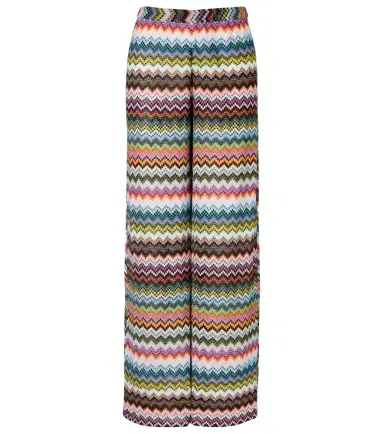 Missoni Zigzag lamé palazzo pants | Thumbnail 1 Missoni Zigzag lamé palazzo pants | Thumbnail 1