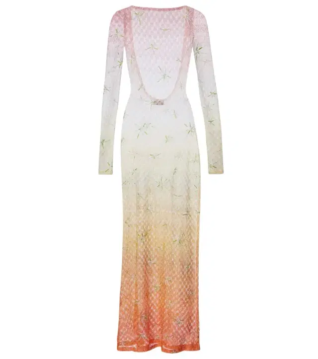 Missoni Lamé beach dress