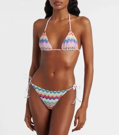 Missoni Zigzag lamé bikini | Thumbnail 4 Missoni Zigzag lamé bikini | Thumbnail 4