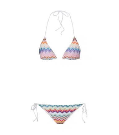 Missoni Zigzag lamé bikini | Thumbnail 1 Missoni Zigzag lamé bikini | Thumbnail 1