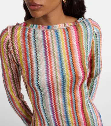 Missoni Zigzag beach cover-up | Thumbnail 4