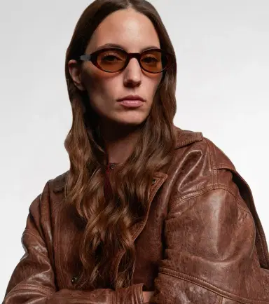 Saint Laurent SL 567 oval sunglasses | Thumbnail 4