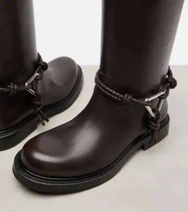 Bottega Veneta James leather knee-high boots | Thumbnail 2 Bottega Veneta James leather knee-high boots | Thumbnail 2