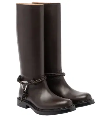 Bottega Veneta James leather knee-high boots | Thumbnail 1 Bottega Veneta James leather knee-high boots | Thumbnail 1