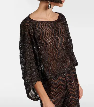 Missoni Zigzag sequined top | Thumbnail 4 Missoni Zigzag sequined top | Thumbnail 4