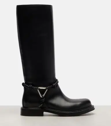 Bottega Veneta James leather knee-high boots | Thumbnail 2 Bottega Veneta James leather knee-high boots | Thumbnail 2