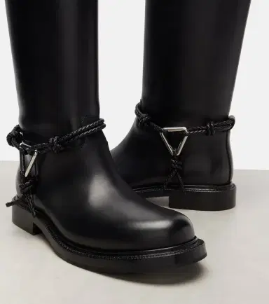 Bottega Veneta James leather knee-high boots | Thumbnail 4 Bottega Veneta James leather knee-high boots | Thumbnail 4