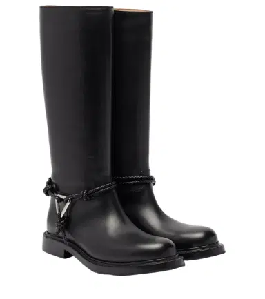 Bottega Veneta James leather knee-high boots | Thumbnail 1 Bottega Veneta James leather knee-high boots | Thumbnail 1