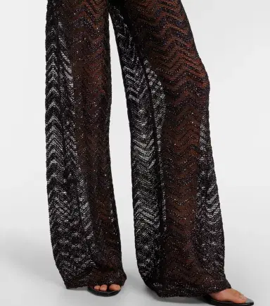 Missoni Open-knit wide-leg pants | Thumbnail 5 Missoni Open-knit wide-leg pants | Thumbnail 5