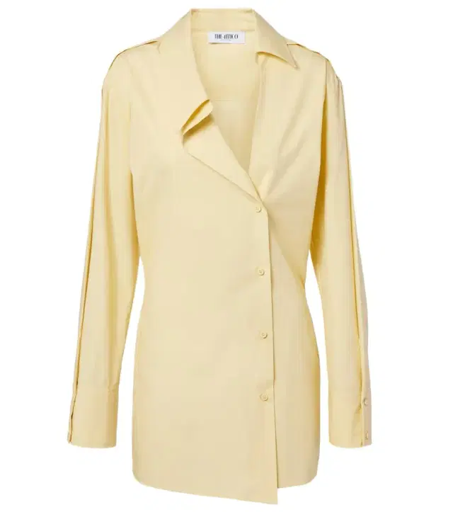 Cotton shirt dress