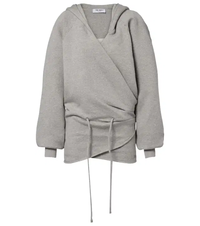 The Attico Cotton jersey sweatshirt dress