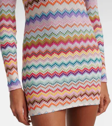 Missoni Zigzag lamé minidress | Thumbnail 2