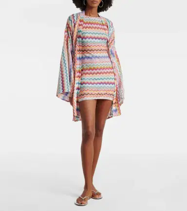 Missoni Zigzag lamé minidress | Thumbnail 3