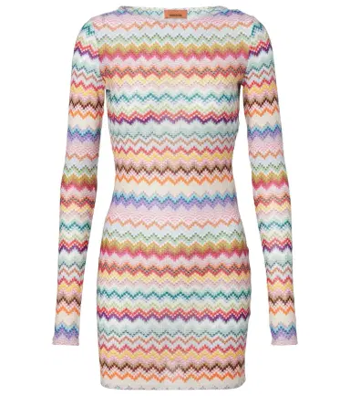 Missoni Zigzag lamé minidress | Thumbnail 1