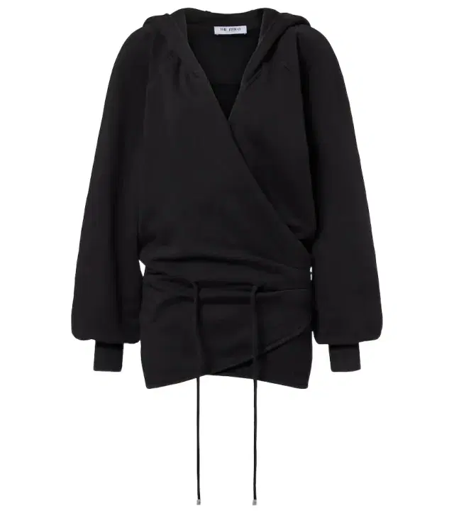 Cotton jersey sweatshirt dress