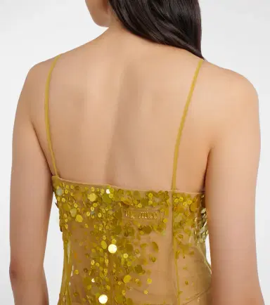 The Attico Sequined sheer mesh gown | Thumbnail 4 The Attico Sequined sheer mesh gown | Thumbnail 4