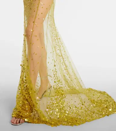 The Attico Sequined sheer mesh gown | Thumbnail 6 The Attico Sequined sheer mesh gown | Thumbnail 6