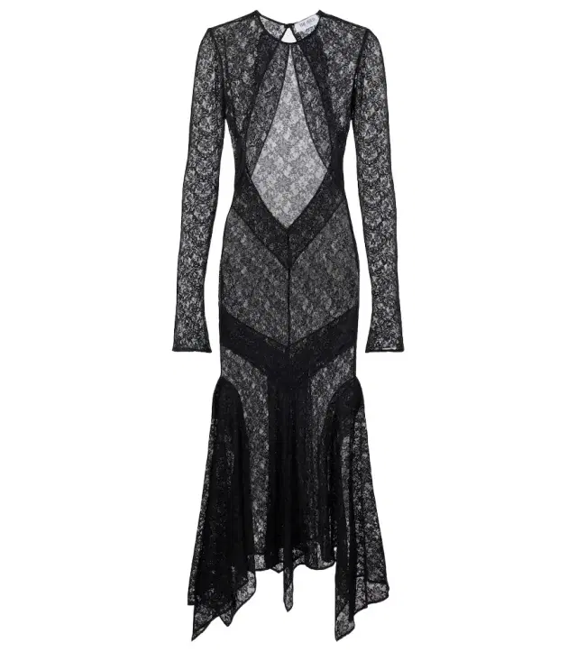 Floral lace cocktail dress