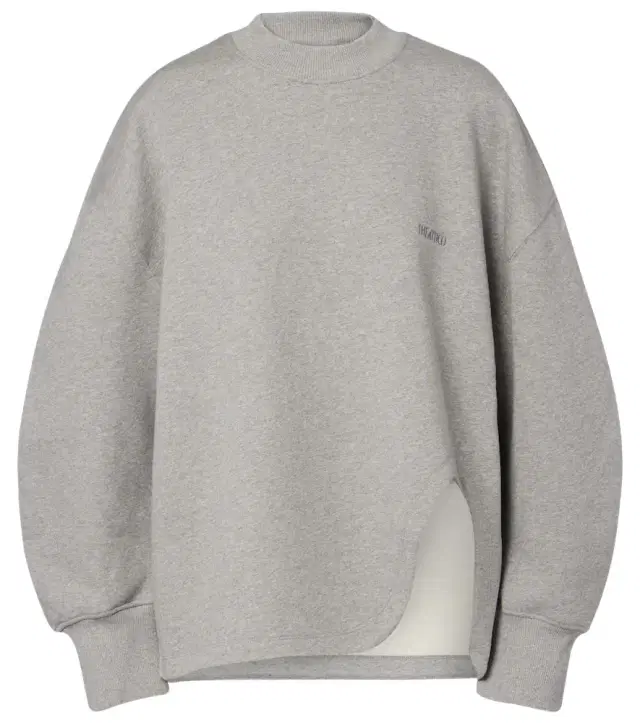 Oversized cotton jersey sweatshirt