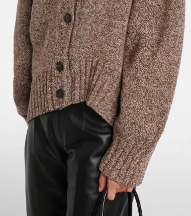 The Attico Wool and cashmere cardigan | Thumbnail 4 The Attico Wool and cashmere cardigan | Thumbnail 4