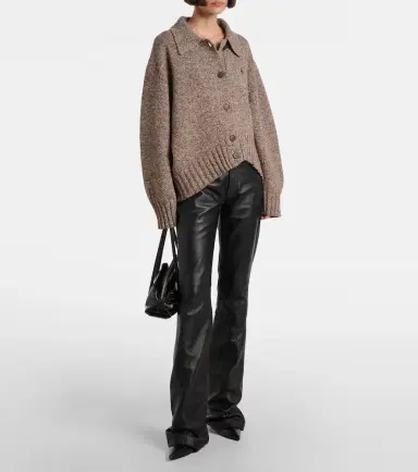The Attico Wool and cashmere cardigan | Thumbnail 6 The Attico Wool and cashmere cardigan | Thumbnail 6