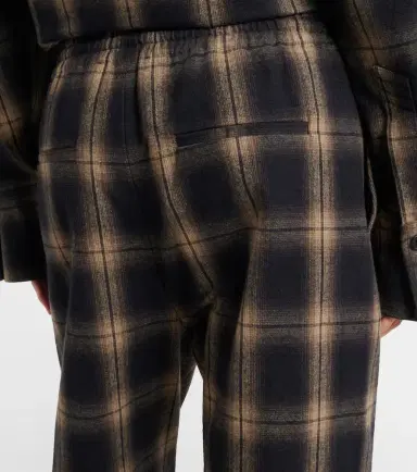 The Attico Checked cotton sweatpants | Thumbnail 2 The Attico Checked cotton sweatpants | Thumbnail 2