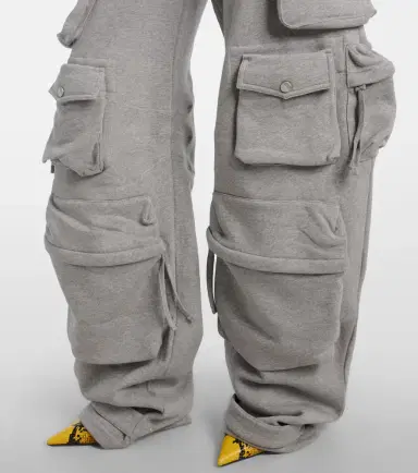 The Attico Cotton jersey sweatpants | Thumbnail 3