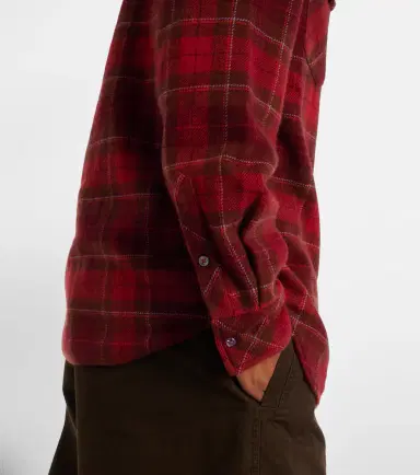 God’s True Cashmere Love Tartan cashmere shirt with amethyst | Thumbnail 2