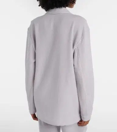 God’s True Cashmere Affirmations cashmere pajama shirt with moonstone | Thumbnail 4 God’s True Cashmere Affirmations cashmere pajama shirt with moonstone | Thumbnail 4