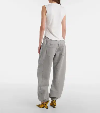 The Attico Cotton jersey sweatpants | Thumbnail 4