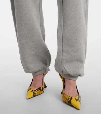The Attico Cotton jersey sweatpants | Thumbnail 6