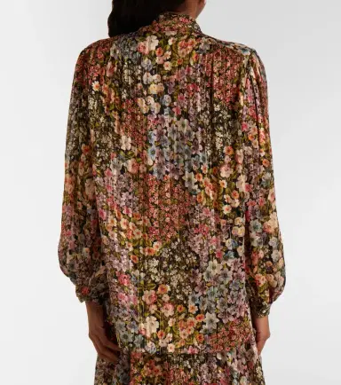Valentino Floral silk blouse | Thumbnail 6 Valentino Floral silk blouse | Thumbnail 6