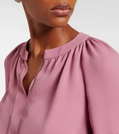 Valentino Cady Couture feather-trimmed tunic | Thumbnail 4