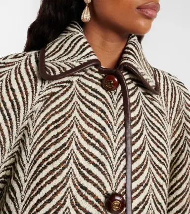 Valentino VGold wool and cashmere coat | Thumbnail 4 Valentino VGold wool and cashmere coat | Thumbnail 4