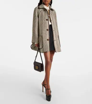 Valentino VGold wool and cashmere coat | Thumbnail 5 Valentino VGold wool and cashmere coat | Thumbnail 5