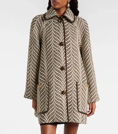 Valentino VGold wool and cashmere coat | Thumbnail 6 Valentino VGold wool and cashmere coat | Thumbnail 6