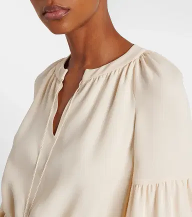 Valentino Cady Couture feather-trimmed tunic | Thumbnail 6 Valentino Cady Couture feather-trimmed tunic | Thumbnail 6