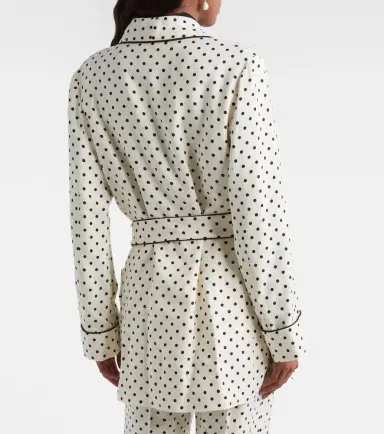 Valentino Plus De Pois belted jacket | Thumbnail 3 Valentino Plus De Pois belted jacket | Thumbnail 3