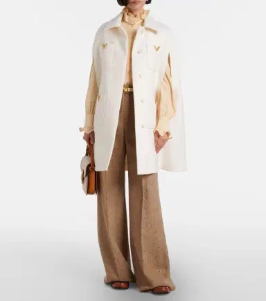 Valentino VGold wool cape | Thumbnail 5